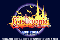 Castlevania - Dawn of Symphony Title Screen